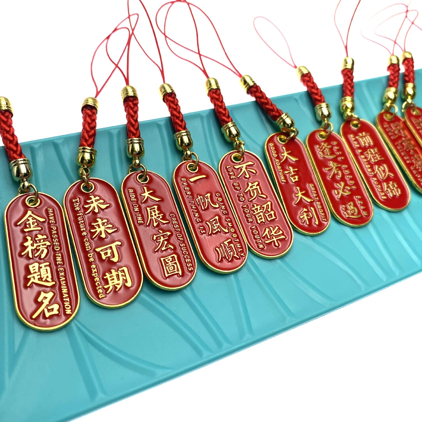 Lucky Red String Phone Charm